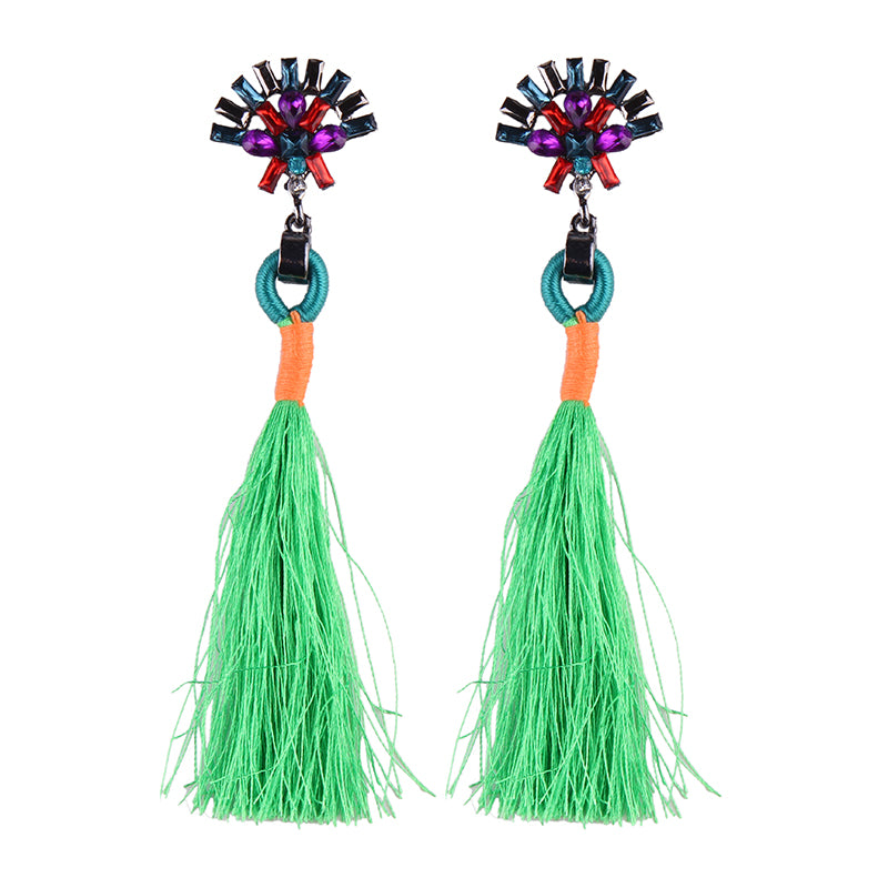 Fashion Statement Tassel Earrings