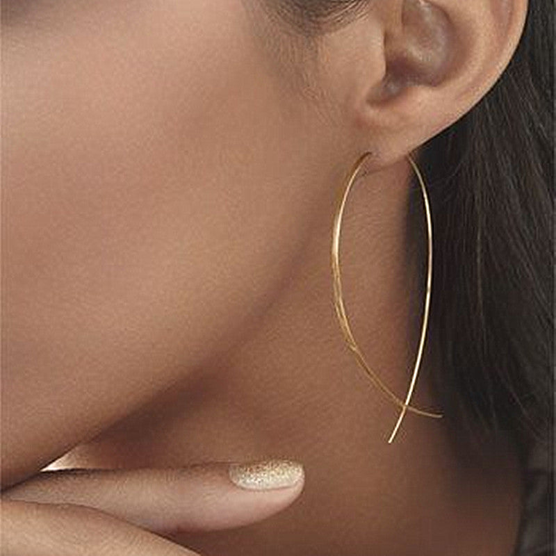 Fish Shaped Stud Earrings