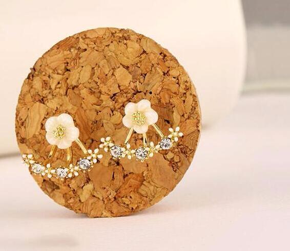 Fashion Jewelry Cute Cherry Blossoms Earrings