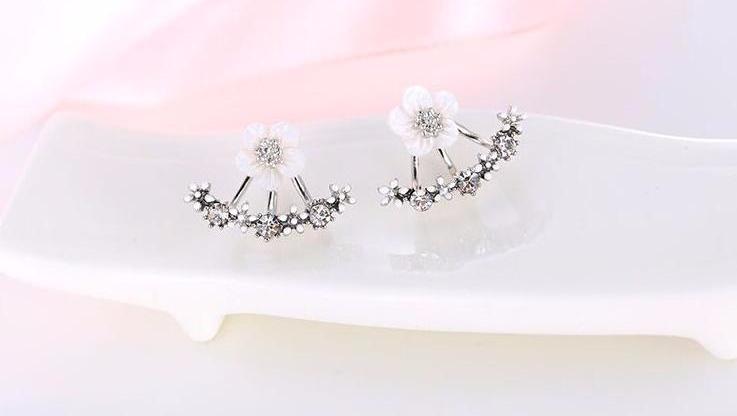 Fashion Jewelry Cute Cherry Blossoms Earrings