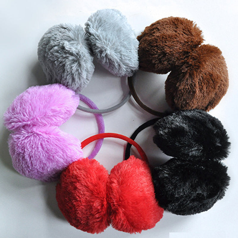 Warmer Headband Fur Earmuffs