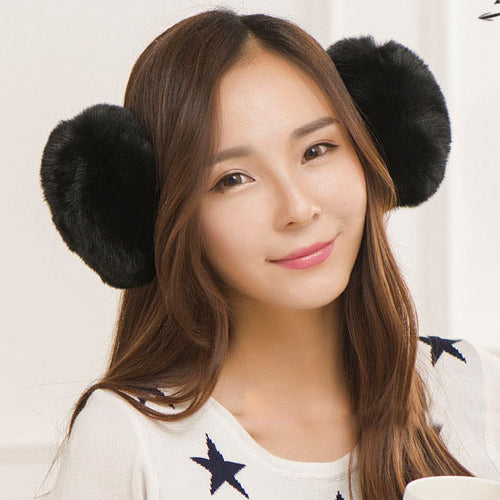 Warmer Headband Fur Earmuffs