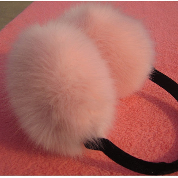 Rabbit Hair Earmuffs