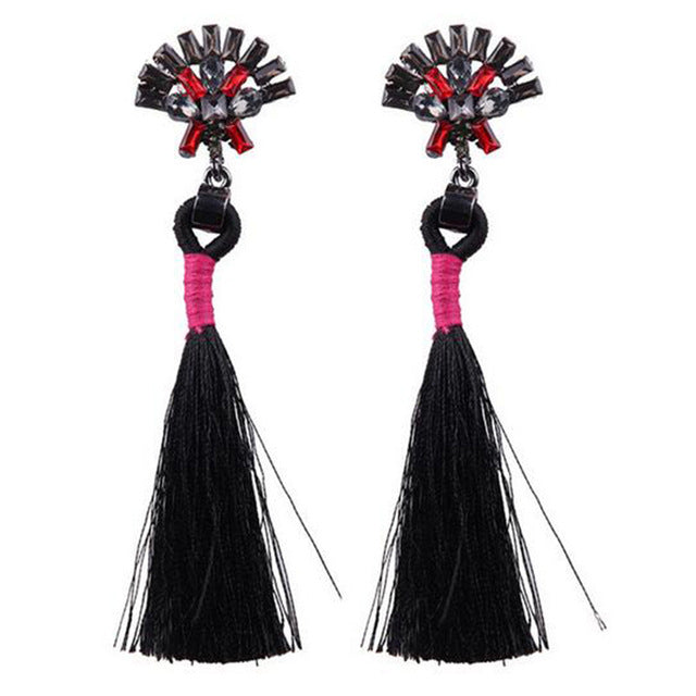 Fashion Statement Tassel Earrings
