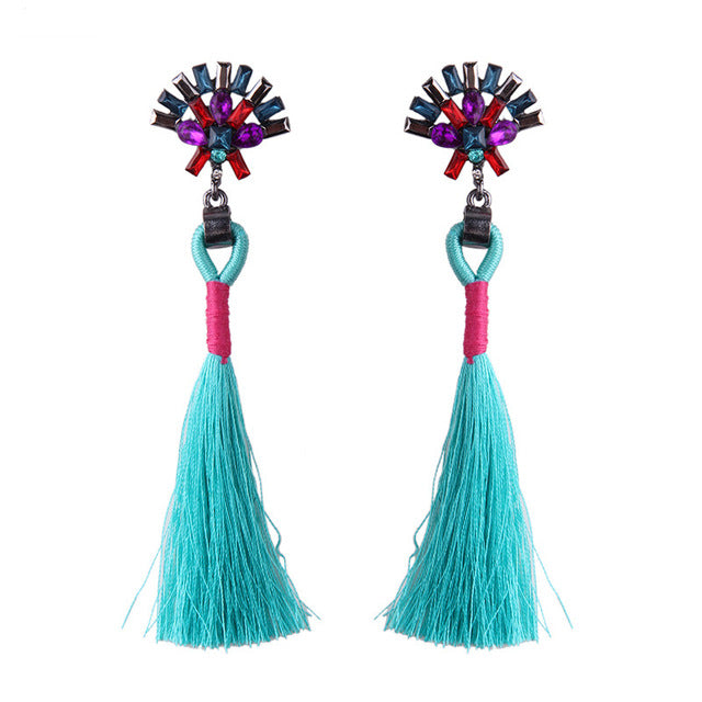 Fashion Statement Tassel Earrings