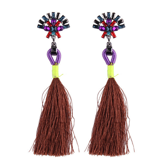 Fashion Statement Tassel Earrings