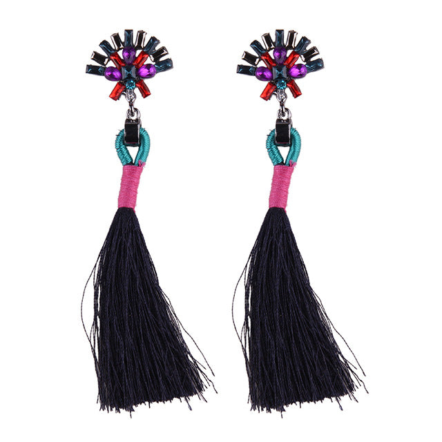 Fashion Statement Tassel Earrings