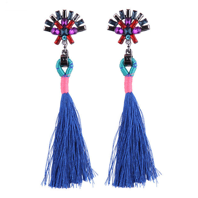 Fashion Statement Tassel Earrings
