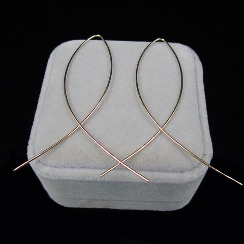 Fish Shaped Stud Earrings
