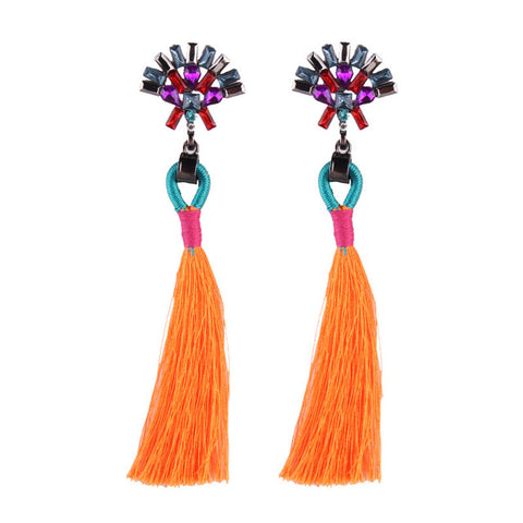 Fashion Statement Tassel Earrings