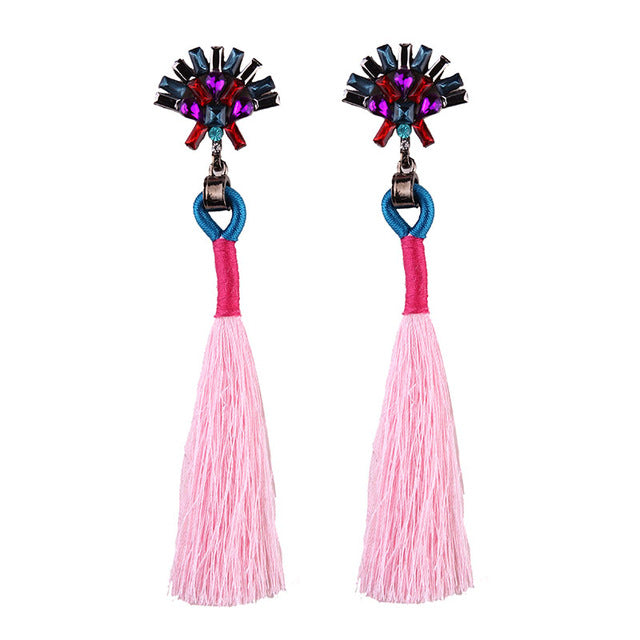 Fashion Statement Tassel Earrings