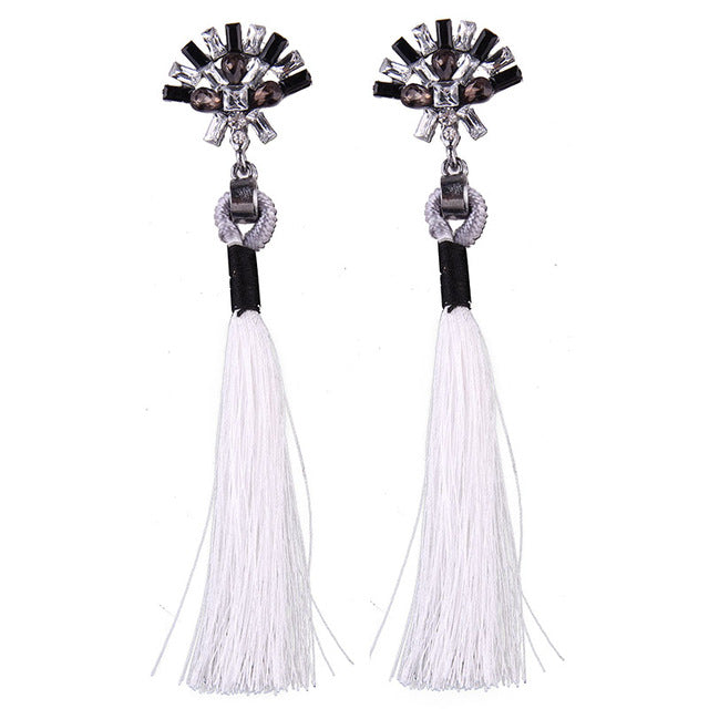 Fashion Statement Tassel Earrings